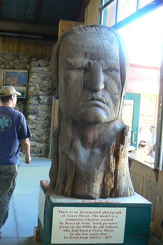 One image of Chief Crazy Horses face