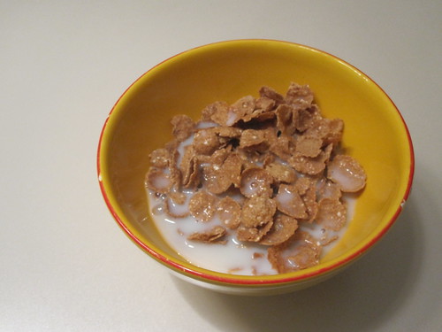 Cereal at home