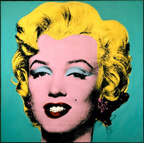 Turquoise Marilyn by Andy Warhol