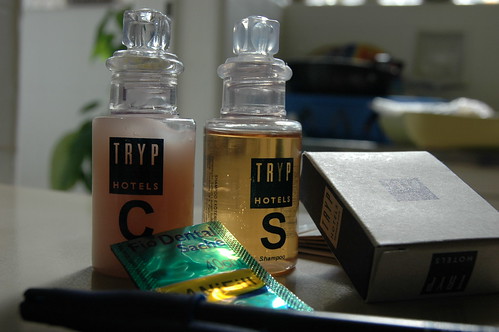 Shampoos brindes de hotel - Tryp Hotels
