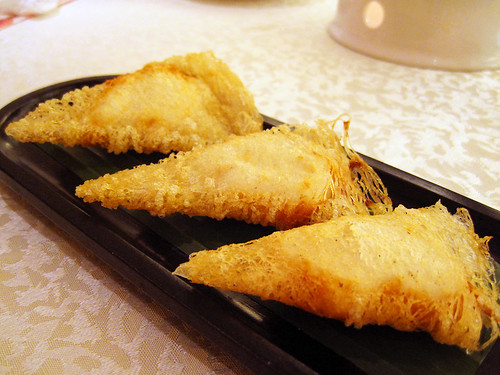 fried cuttlefish rolls @ victoria city restaurant