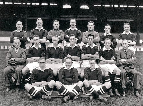 Manchester United 1938-39 team photograph