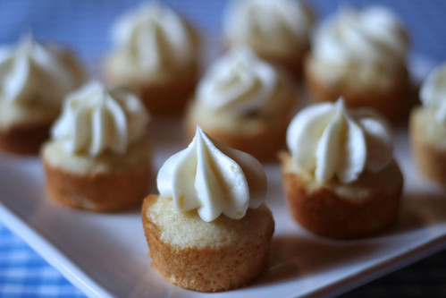Baby Lemon Raspberry Cupcakes