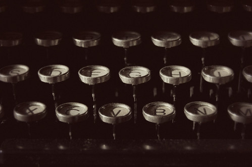 312:365 Typewriter keys