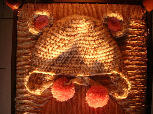 Crochet Bear hat