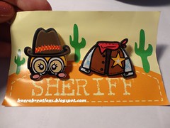 Sheriff Theme Set Brooch