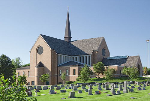 Immaculate Conception in Dardenne Prairie - exterior of new church