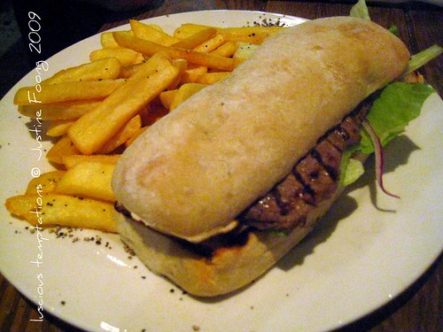 Steak Sandwich - The Bountiful Cow, Holborn