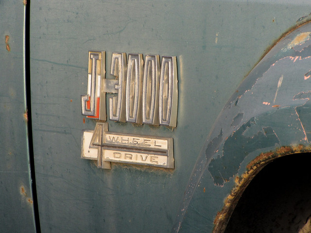truck emblem logo jeep pickup number chrome amc gladiator 19621970 j3000