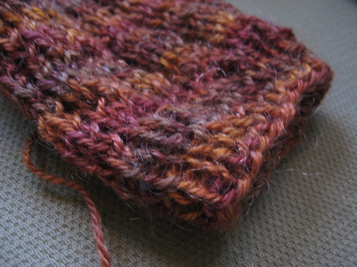 knitting a gift