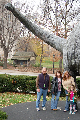 All of us with Dippy.
