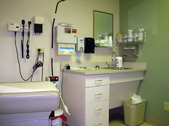 Doctor's office at Carle hospital