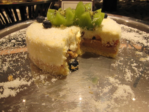 Dessert Station: Coconut and Nougat Cake