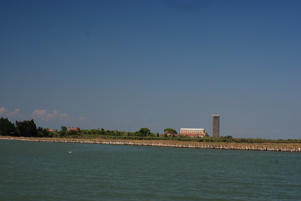 View of Torcello from Vaporetto