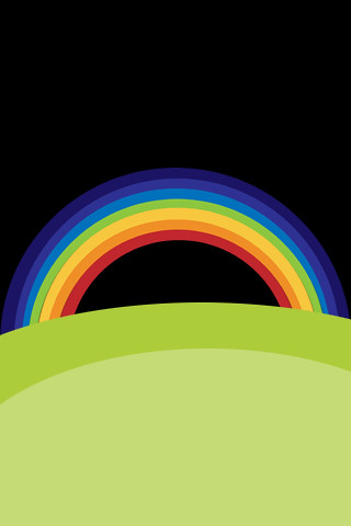 iphone wallpaper rainbow. Vector Rainbow iPhone