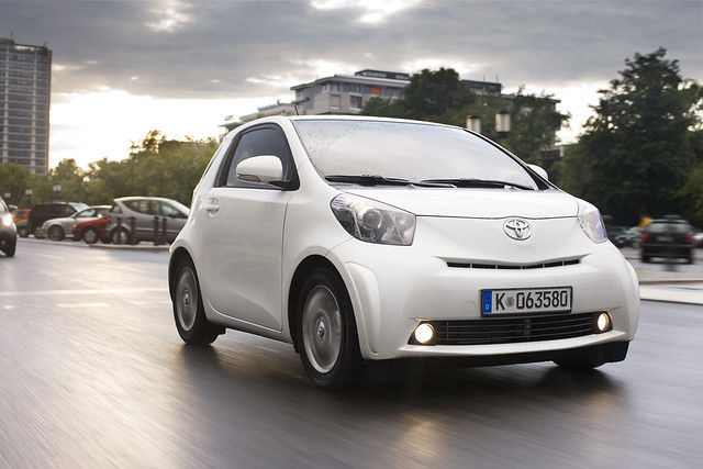 The revolutionary Toyota iQ, the world's smallest four-seater passenger car and just named 2008 Japan Car of the Year.