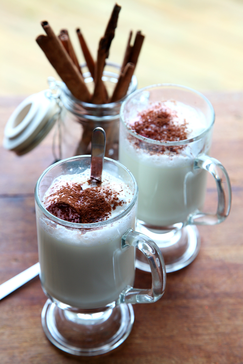 :: Yummy White Hot Chocolate!