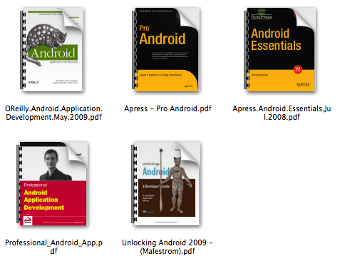 5 ibros recomendados para aprender sobre Android