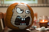 angry pumpkin