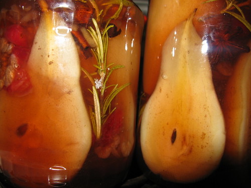 Pickled pears
