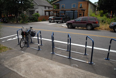 new bike corral - SE 28th and Pine-9