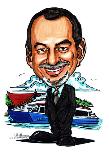 Caricature for Bintan Resort Ferries