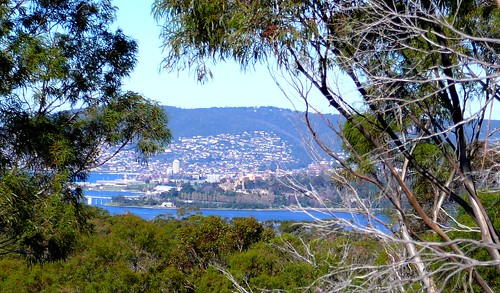 View towards Hobart from Zinc Walks
