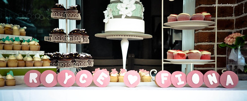 Royce+Fiona Engagement Cupcakes