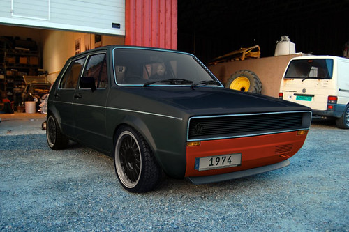 VW Golf 4door Mk1 with Charger Scoop by Littlepixel 
