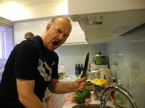 Ron in the Kitchen Taking on the Dill