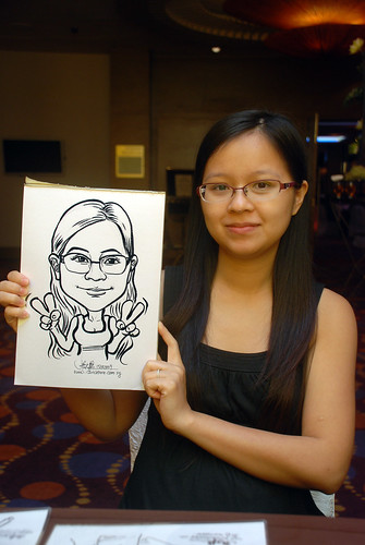 Caricature live sketching for Standard Chartered Bank - 17