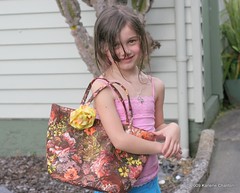 Rylee and her bag