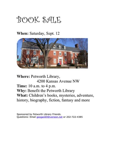 Library Sale Flyer