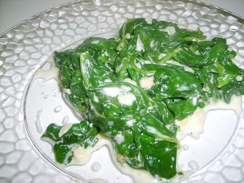 baby spinach with lemon and garlic2