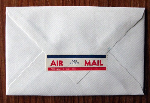 Air Mail POD Label 9, Sep 1957