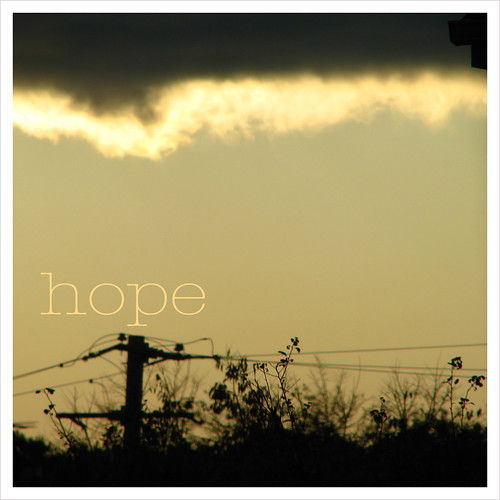 hope {out my window}