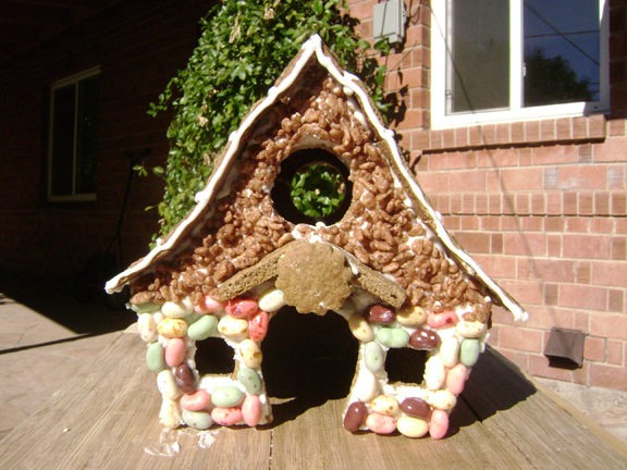 Daring Bakers December: Gingerbread House