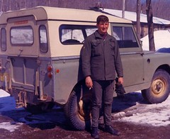 John Birmingham and the Ol' Land Rover I learned to Drive a Stick Shift in During the Summer of '68 by ursusdave