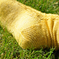 SKA September 2009 - Nancy Bush Mystery Socks
