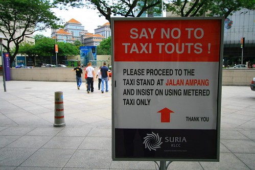 Say No To Taxi Touts!