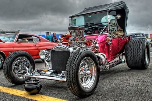 Spooky Hot Rod at the Southeastern Nationals