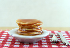 12th Scale Miniature Pancake Stack