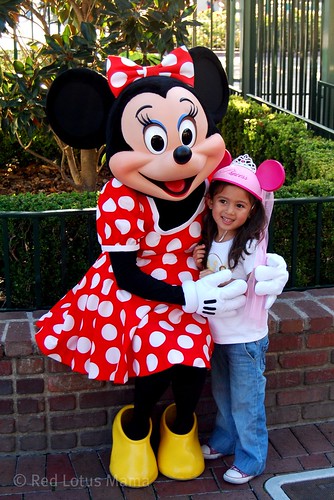 Minnie Mouse with Mini Me