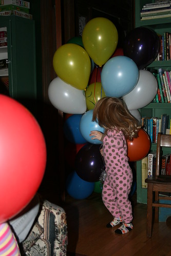 Grandpa's birthday balloons