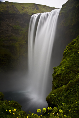  フリー画像| 自然風景| 滝の風景| アイスランド風景|        フリー素材| 