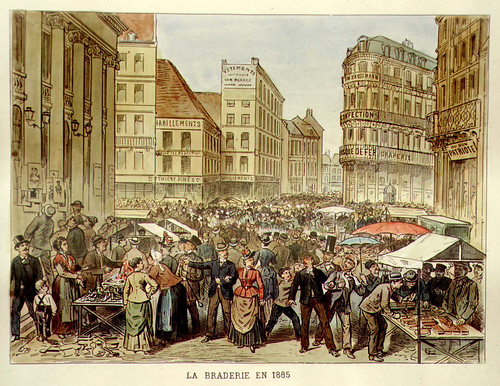 009- El mercadillo en 1885-Lille ancien monumental Edouard Boldoduc  1893