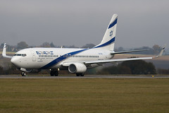 4X-EKL - 35487 - El Al Israel Airlines - Boeing 737-85P - Luton - 091109 - Steven Gray - IMG_4363