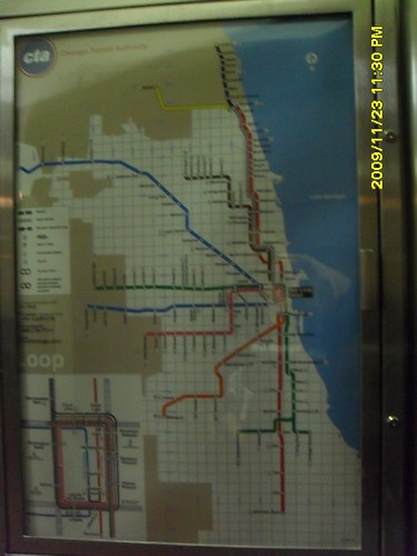 Cta Train Map. CTA train map