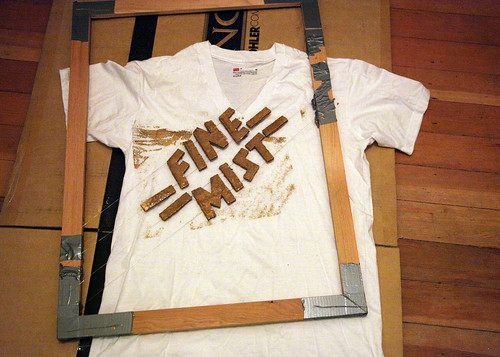 t-shirt with frame
