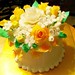 wedding-cakes-topper yellow roses